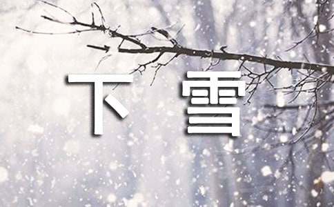 盼望下雪作文范文（精选50篇）